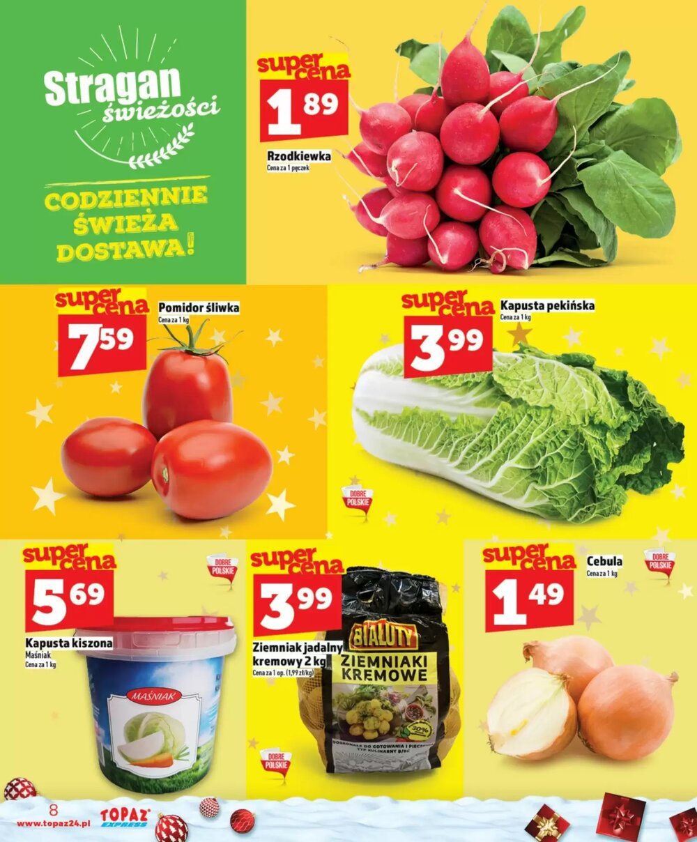 Gazetka promocyjna Topaz Express  ważna od 04.12.2025 - Strona 8.