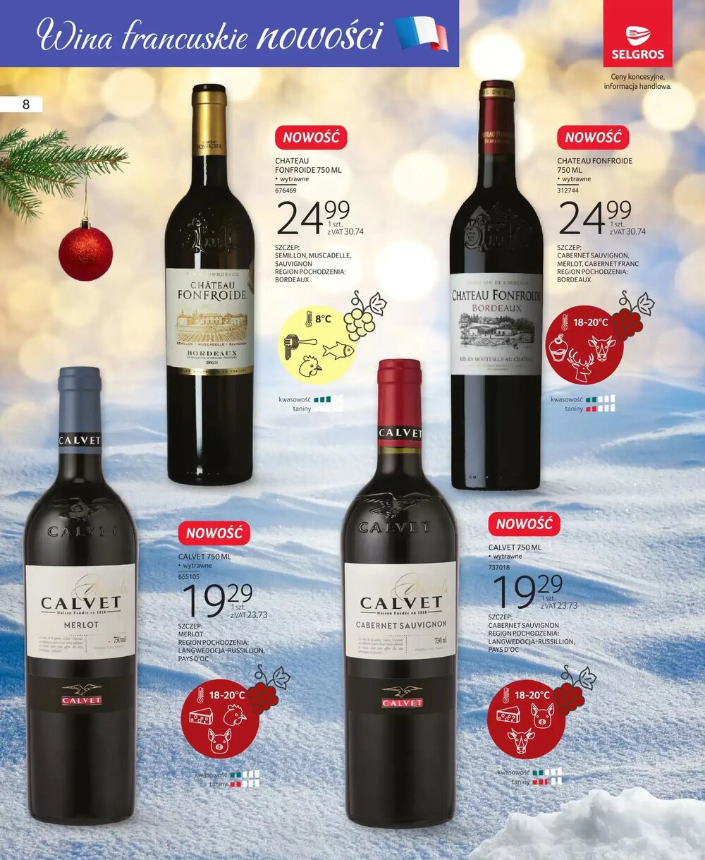 Gazetka promocyjna Selgros  ważna od 04.12.2025 - Strona 8.