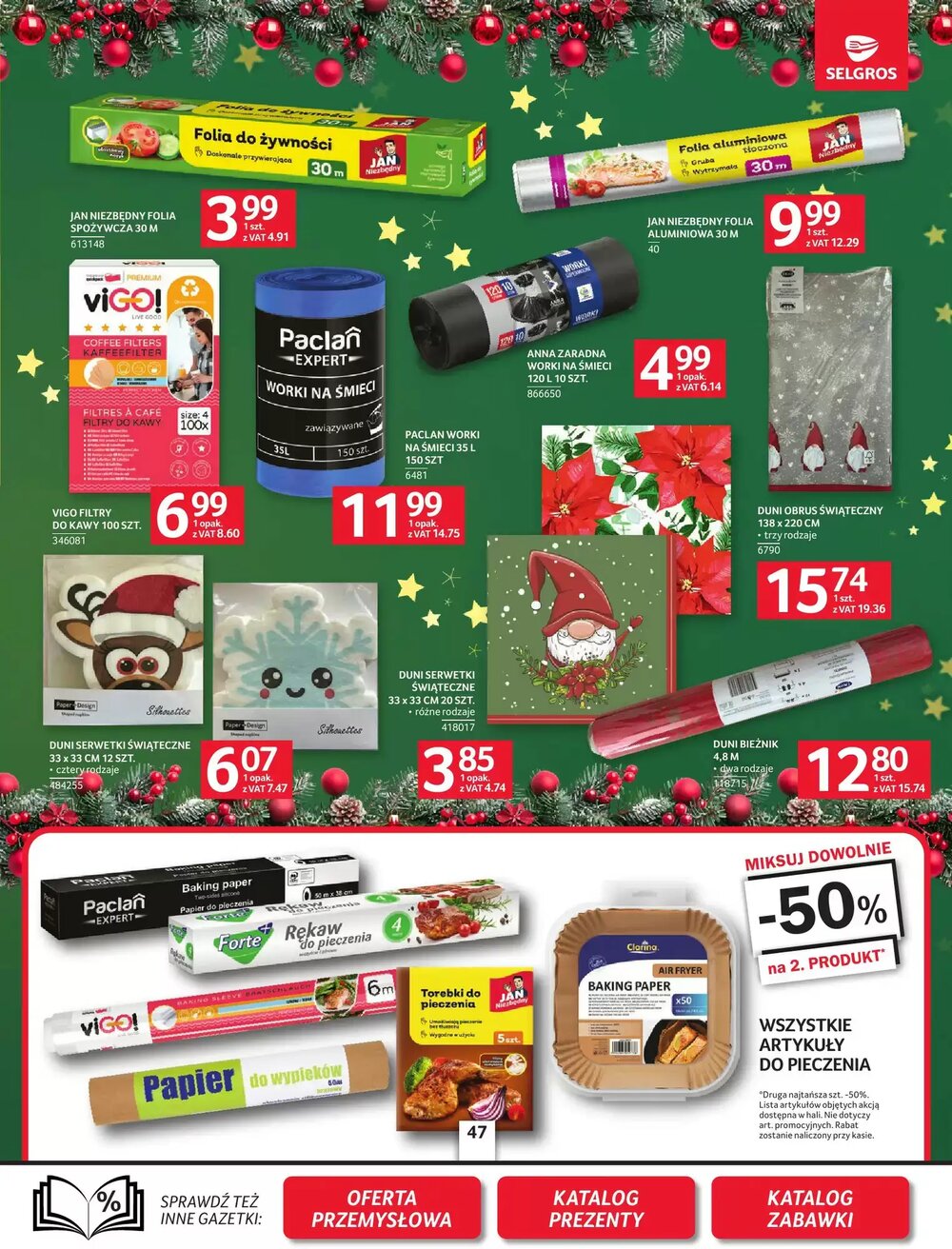 Gazetka promocyjna Selgros  ważna od 04.12.2025 - Strona 47.
