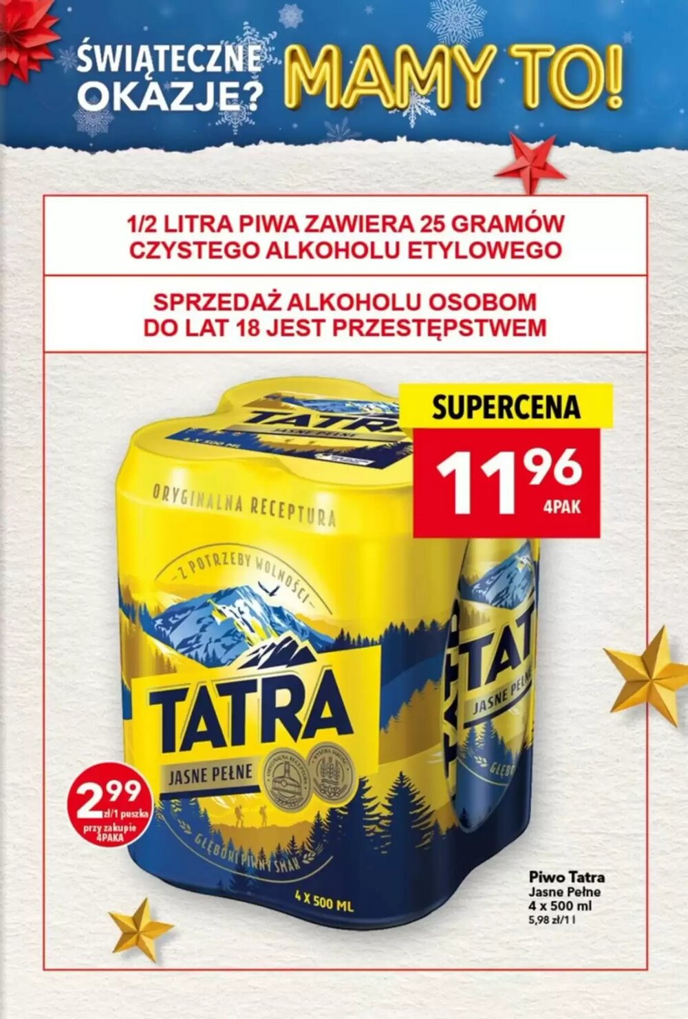 Gazetka promocyjna Lewiatan  ważna od 04.12.2025 - Strona 21.