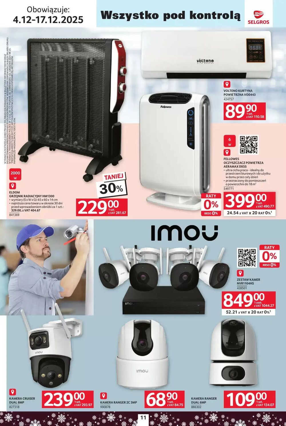 Gazetka promocyjna Selgros  ważna od 04.12.2025 - Strona 11.