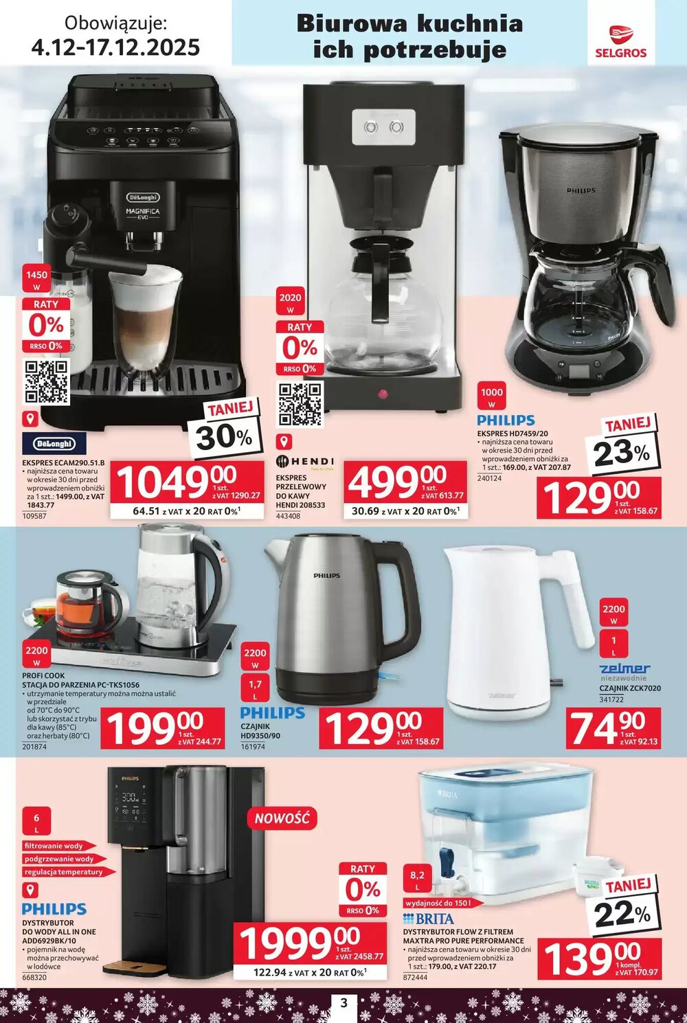 Gazetka promocyjna Selgros  ważna od 04.12.2025 - Strona 3.