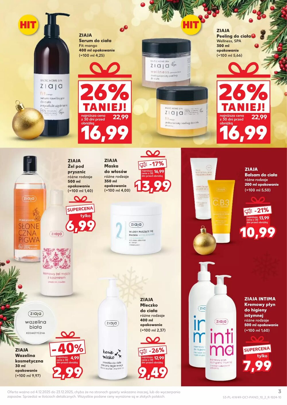 Gazetka promocyjna Kaufland  ważna od 04.12.2025 - Strona 3.