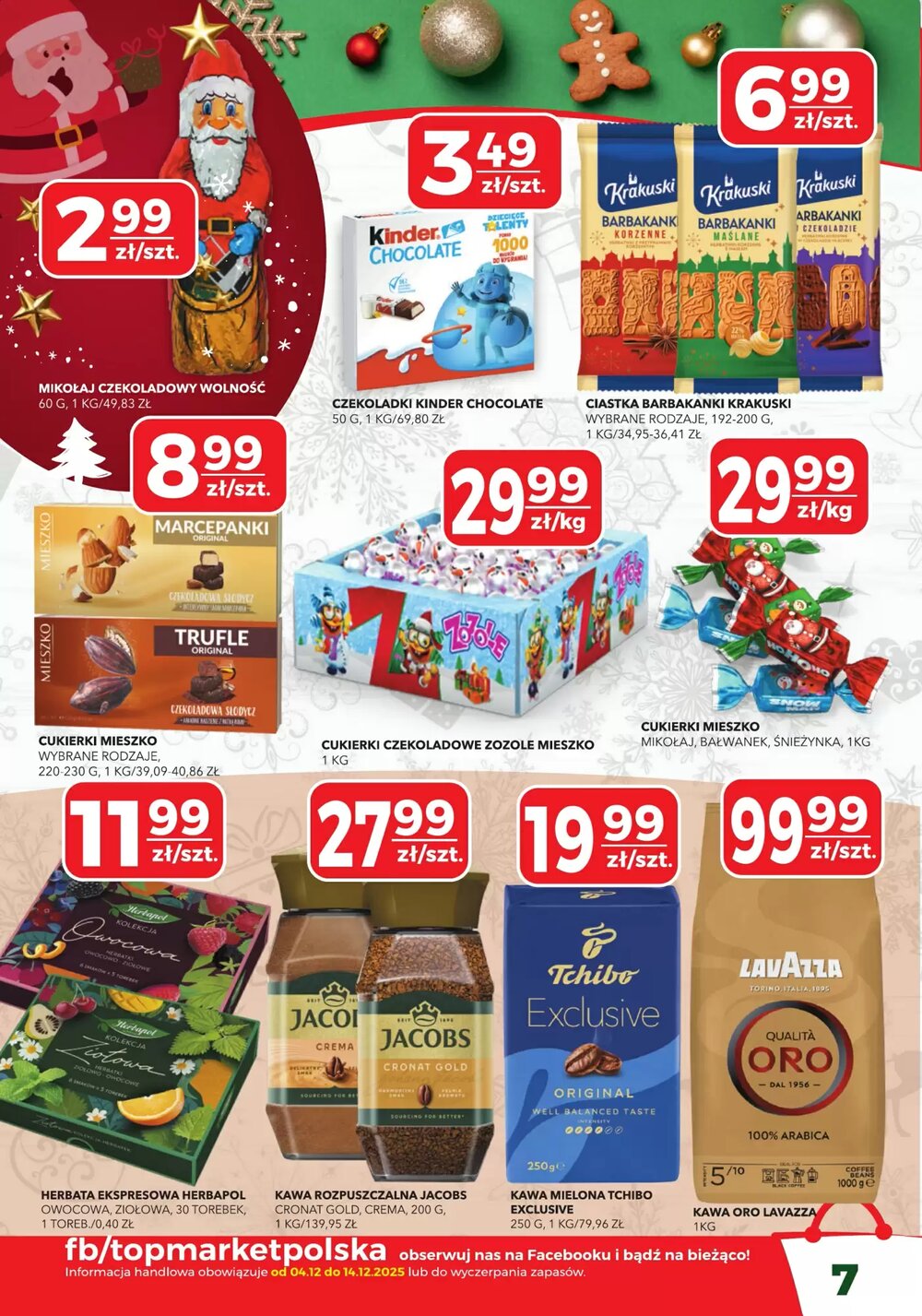 Gazetka promocyjna Top Market  ważna od 04.12.2025 - Strona 7.