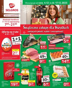 Gazetka promocyjna Selgros ważna od 04.12.2025