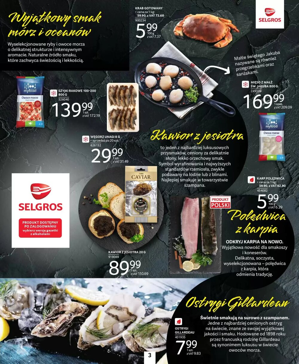 Gazetka promocyjna Selgros  ważna od 04.12.2025 - Strona 3.