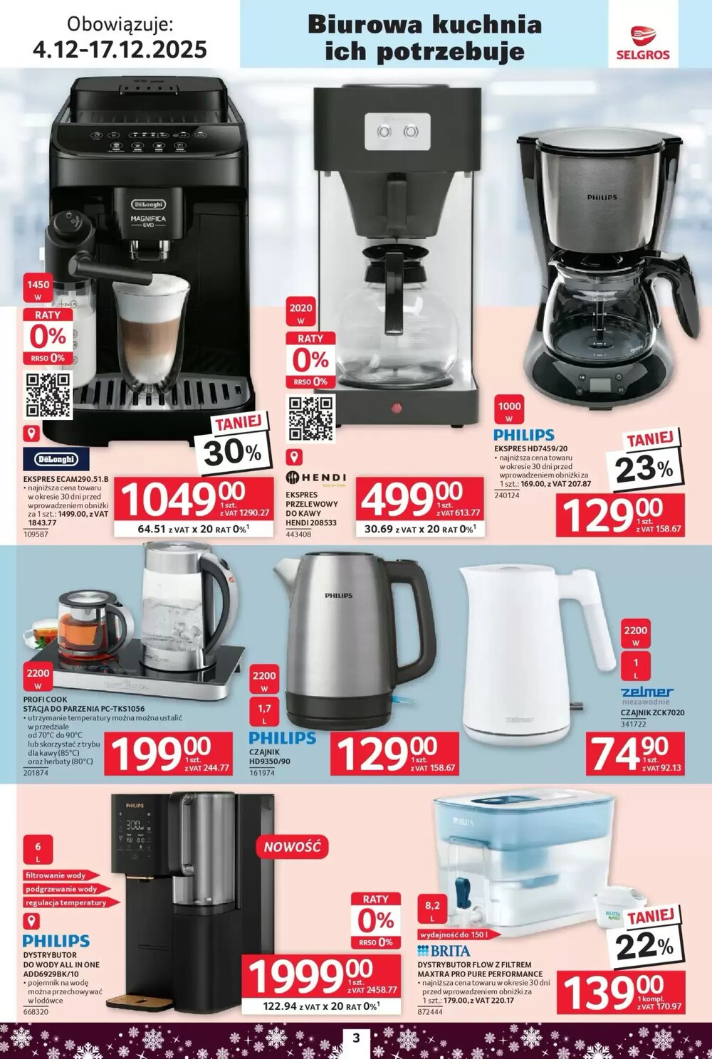 Gazetka promocyjna Selgros  ważna od 04.12.2025 - Strona 3.