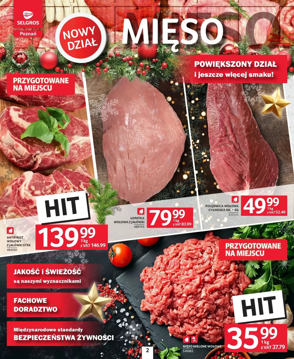 Gazetka promocyjna Selgros  ważna od 04.12.2025 - Strona 2.