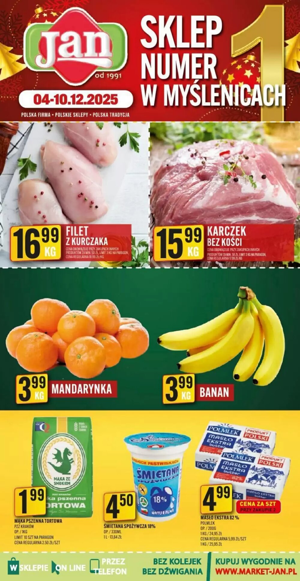 Gazetka promocyjna Market Jan  ważna od 04.12.2025 - Strona 1.