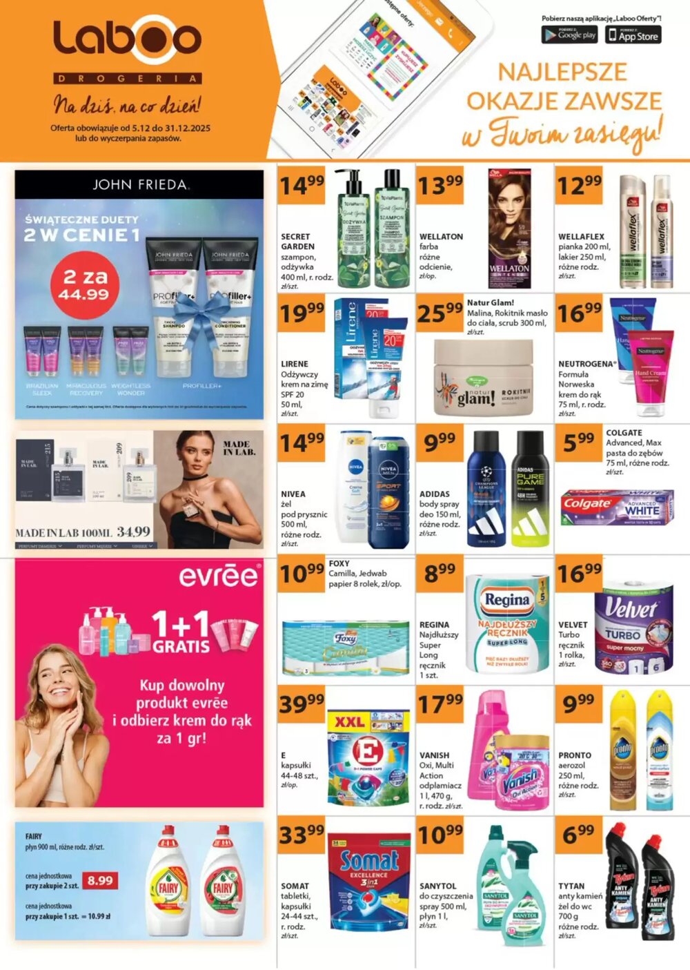 Gazetka promocyjna Drogerie Laboo  ważna od 05.12.2025 - Strona 1.
