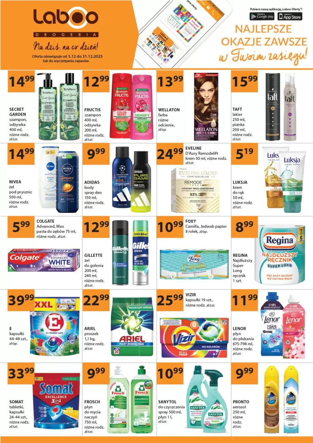 Gazetka promocyjna Drogerie Laboo  ważna od 05.12.2025 - Strona 1.