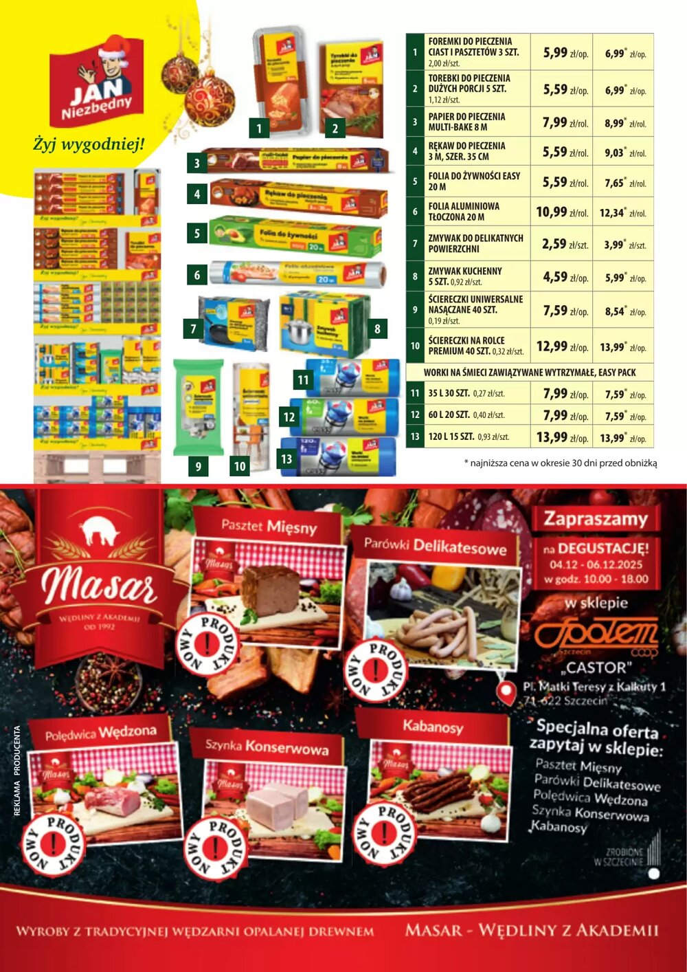 Gazetka promocyjna Społem  ważna od 05.12.2025 - Strona 10.