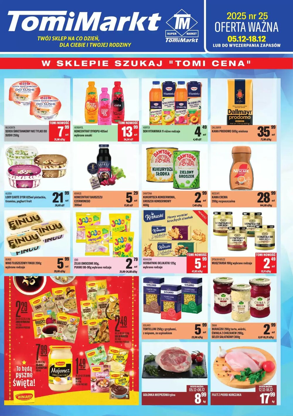 Gazetka promocyjna TomiMarkt  ważna od 05.12.2025 - Strona 1.