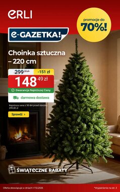Gazetka promocyjna ERLI  ważna od 05.12.2025