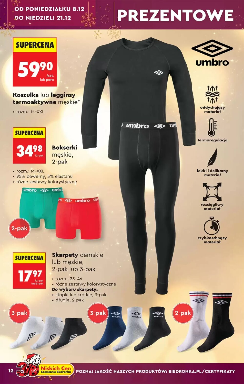 Gazetka promocyjna Biedronka  ważna od 06.12.2025 - Strona 12.