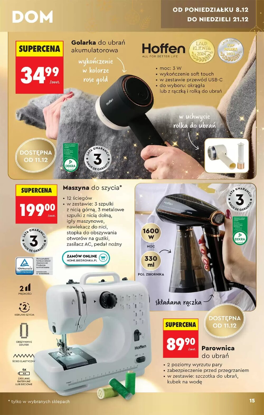 Gazetka promocyjna Biedronka  ważna od 06.12.2025 - Strona 15.