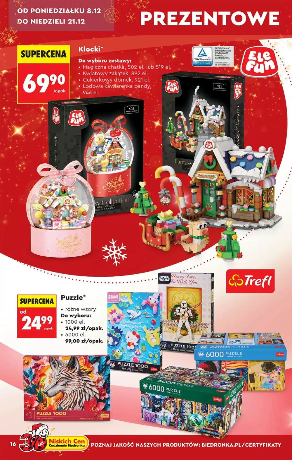 Gazetka promocyjna Biedronka  ważna od 06.12.2025 - Strona 16.