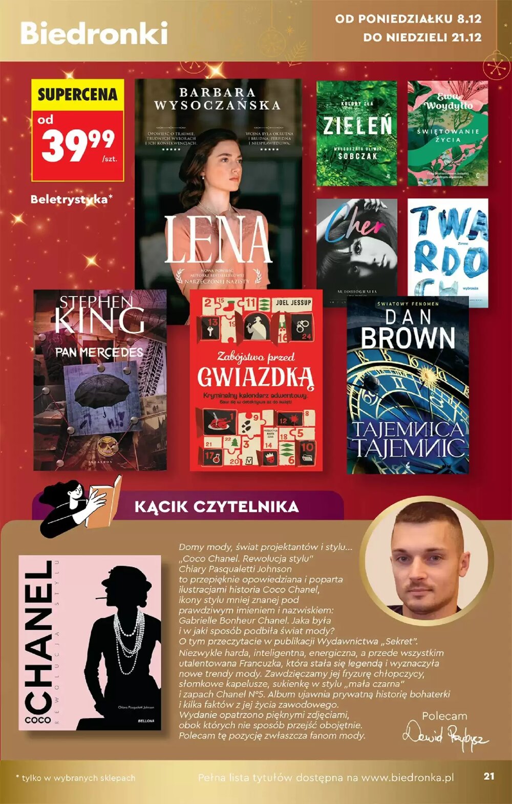 Gazetka promocyjna Biedronka  ważna od 06.12.2025 - Strona 21.