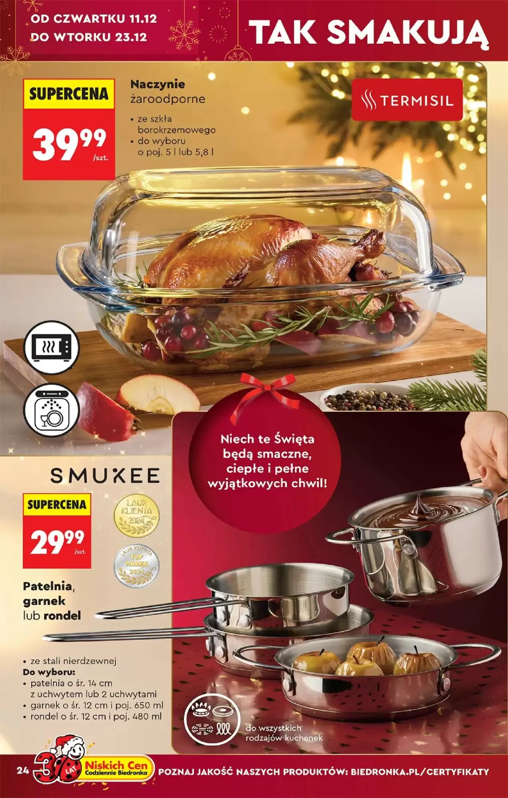 Gazetka promocyjna Biedronka  ważna od 06.12.2025 - Strona 24.