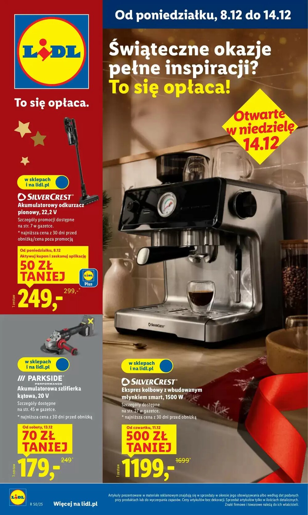 Gazetka promocyjna Lidl  ważna od 08.12.2025 - Strona 1.