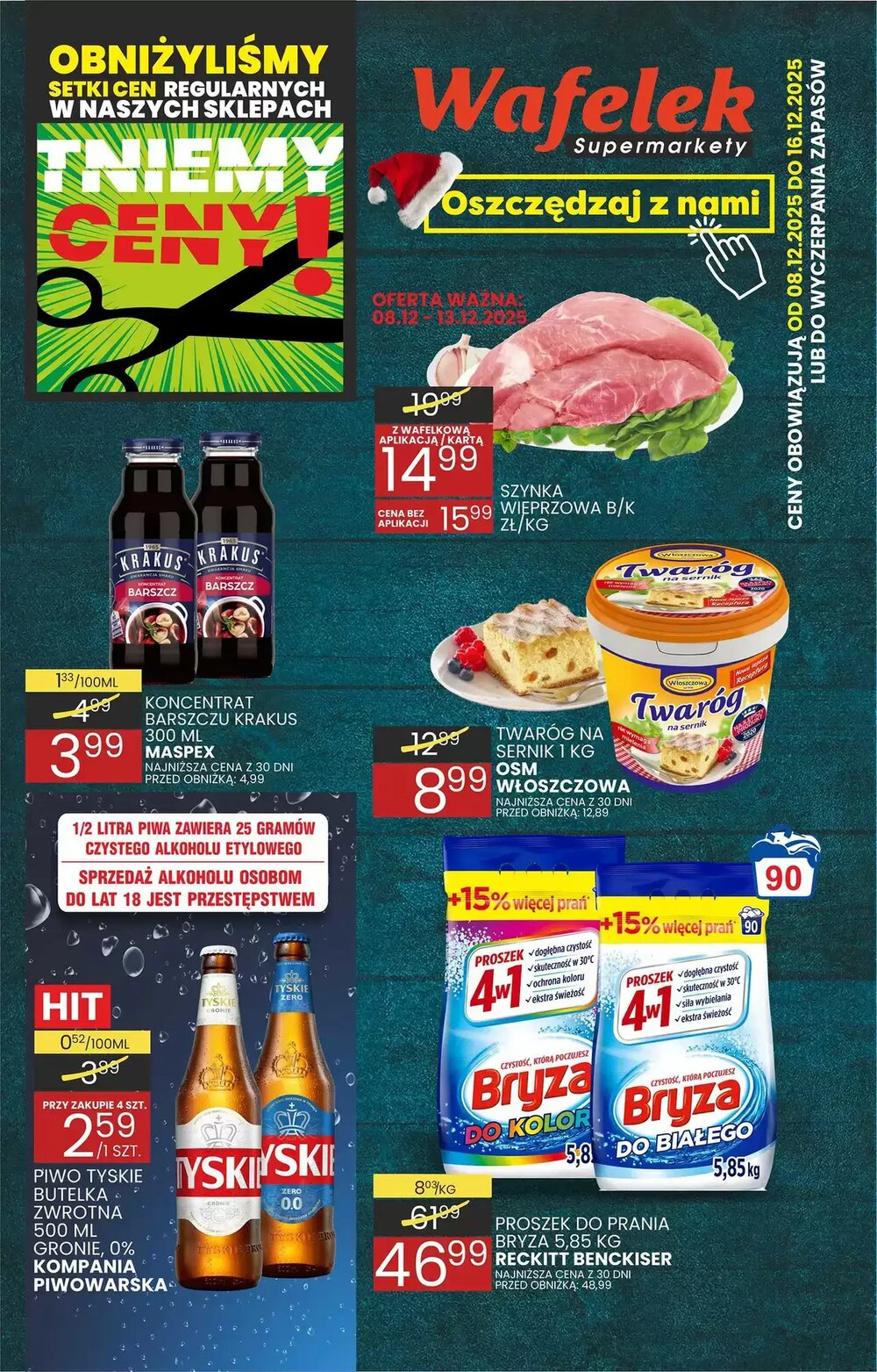 Gazetka promocyjna Wafelek  ważna od 08.12.2025 - Strona 1.