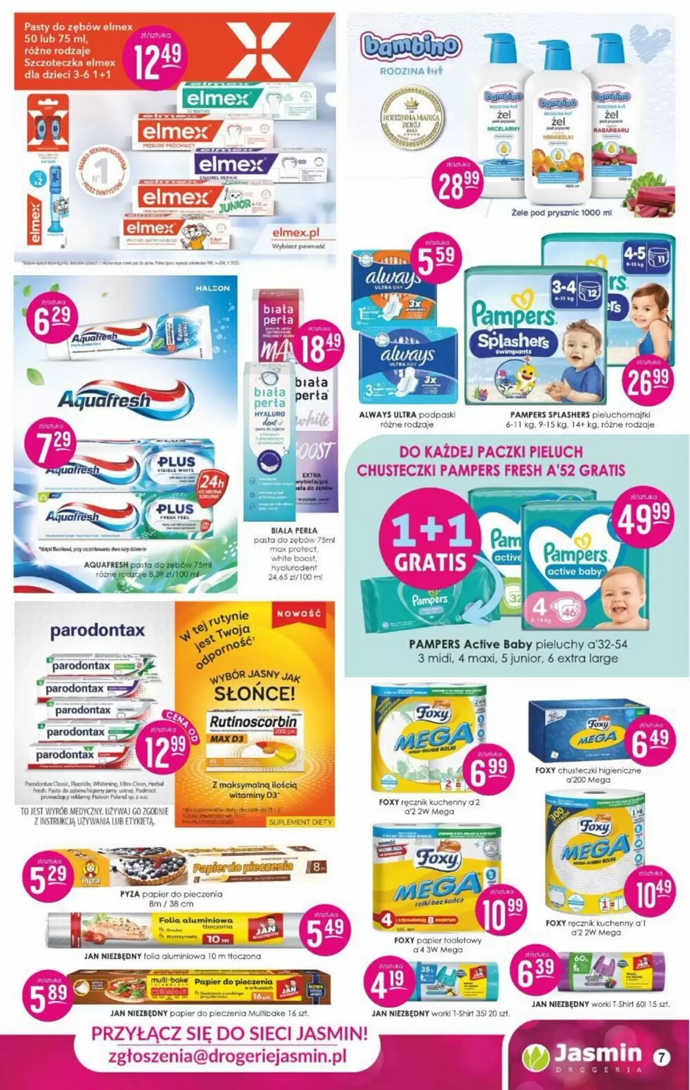 Gazetka promocyjna Jaśmin  ważna od 08.12.2025 - Strona 7.