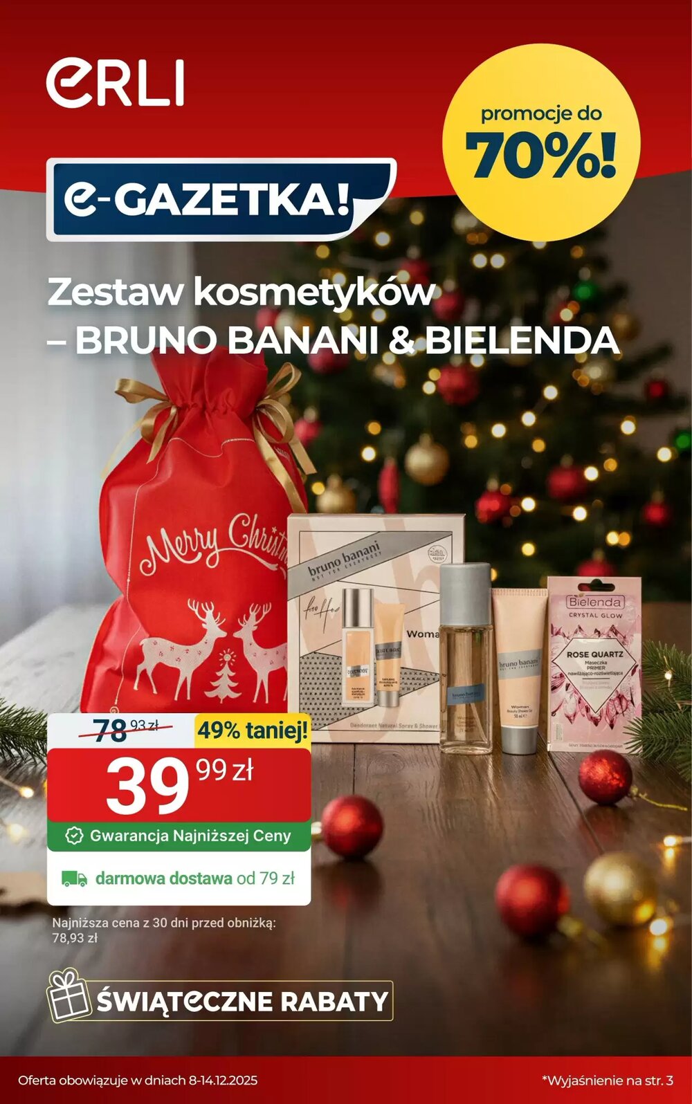 Gazetka promocyjna ERLI  ważna od 08.12.2025 - Strona 1.