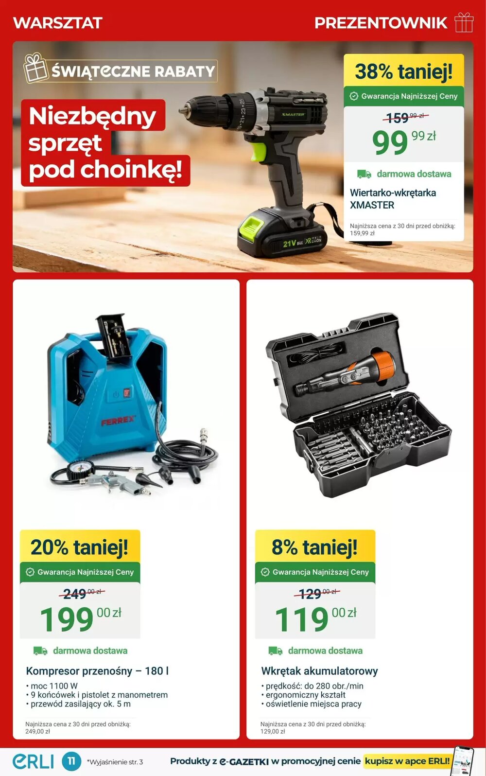 Gazetka promocyjna ERLI  ważna od 08.12.2025 - Strona 11.