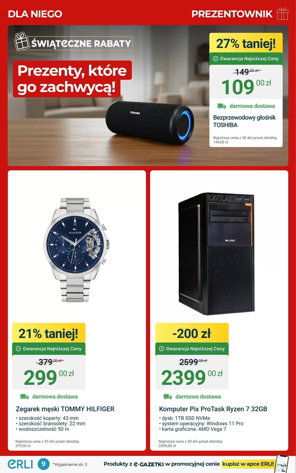 Gazetka promocyjna ERLI  ważna od 08.12.2025 - Strona 9.