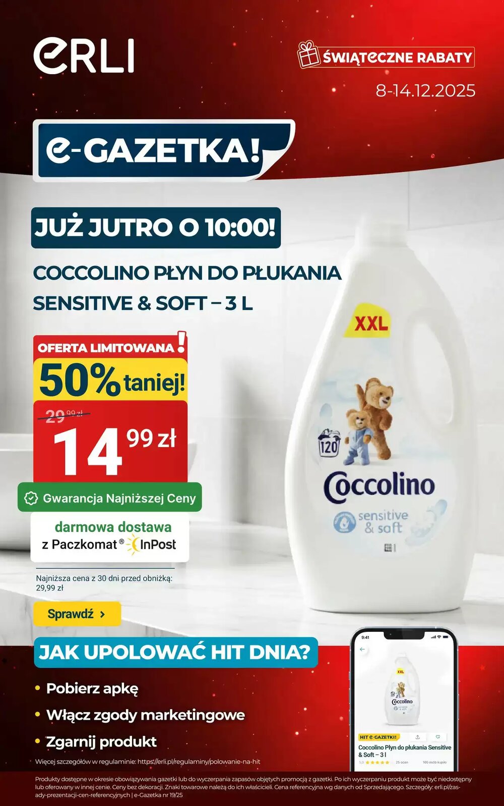 Gazetka promocyjna ERLI  ważna od 08.12.2025 - Strona 1.
