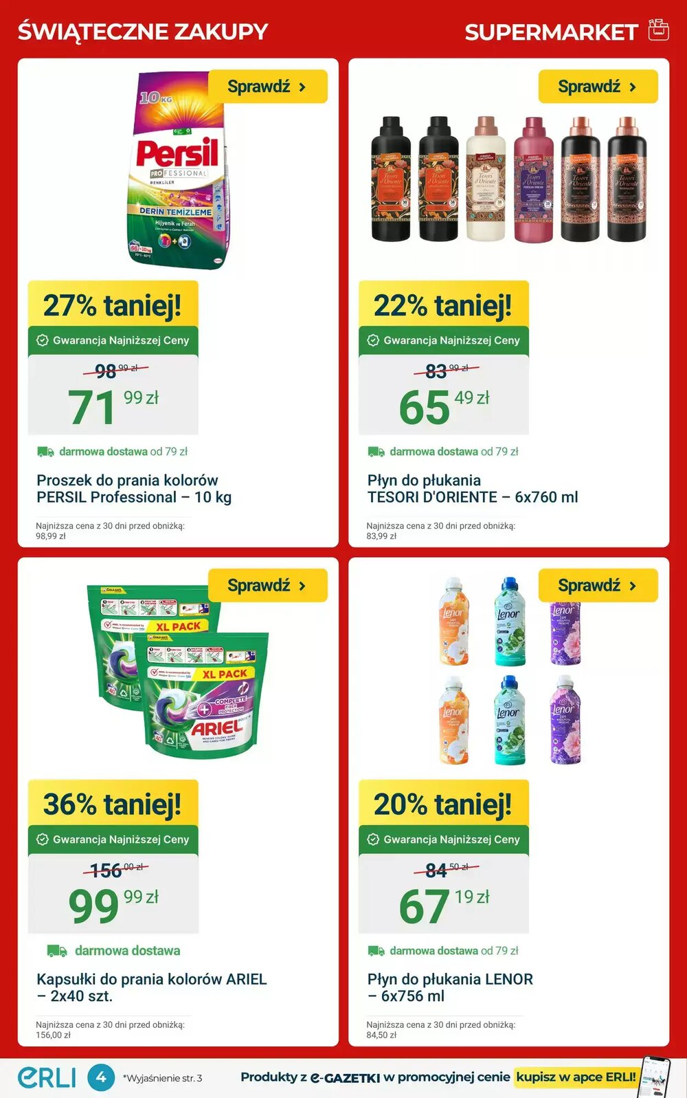 Gazetka promocyjna ERLI  ważna od 08.12.2025 - Strona 4.