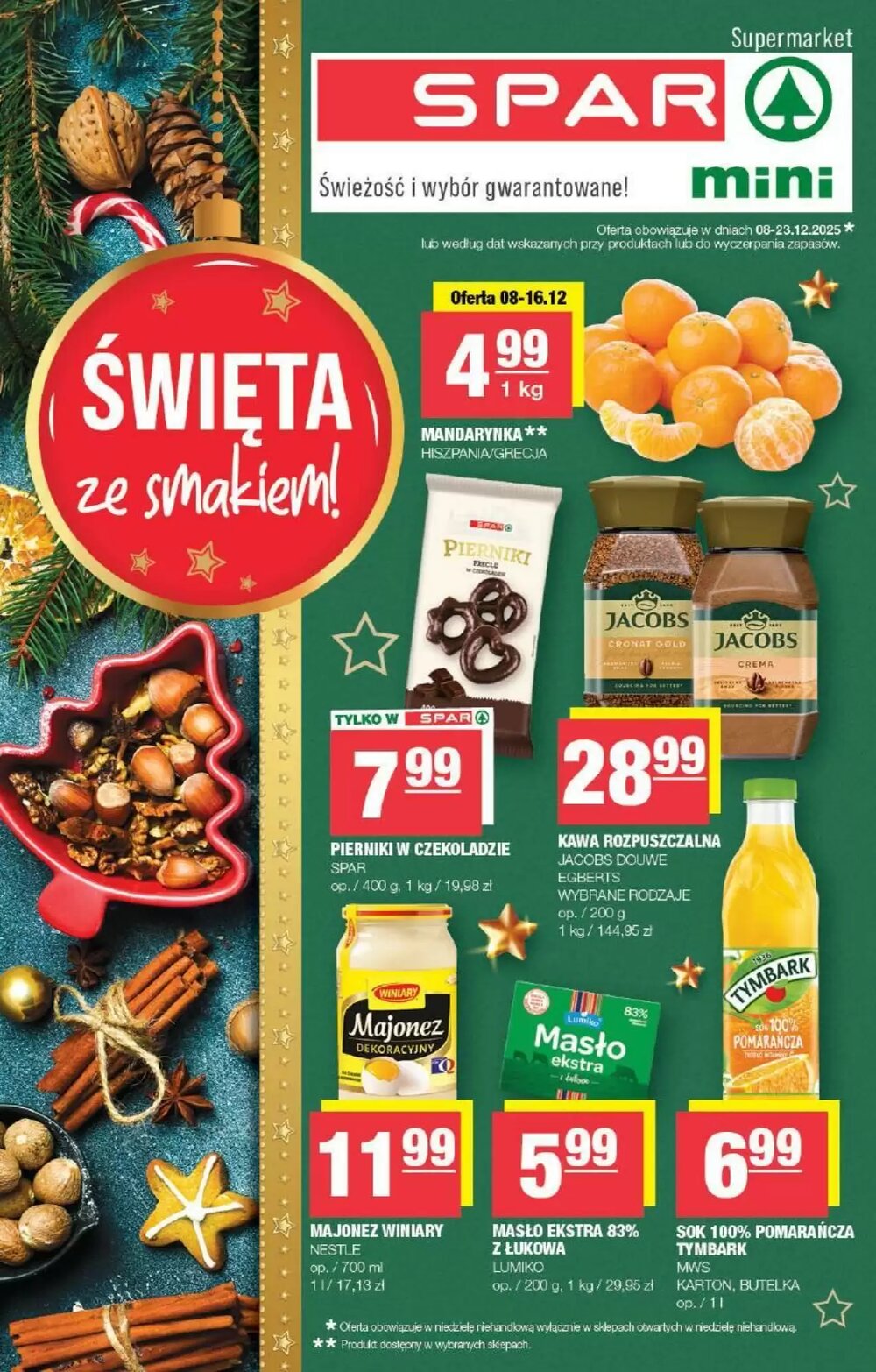 Gazetka promocyjna Spar  ważna od 08.12.2025 - Strona 1.