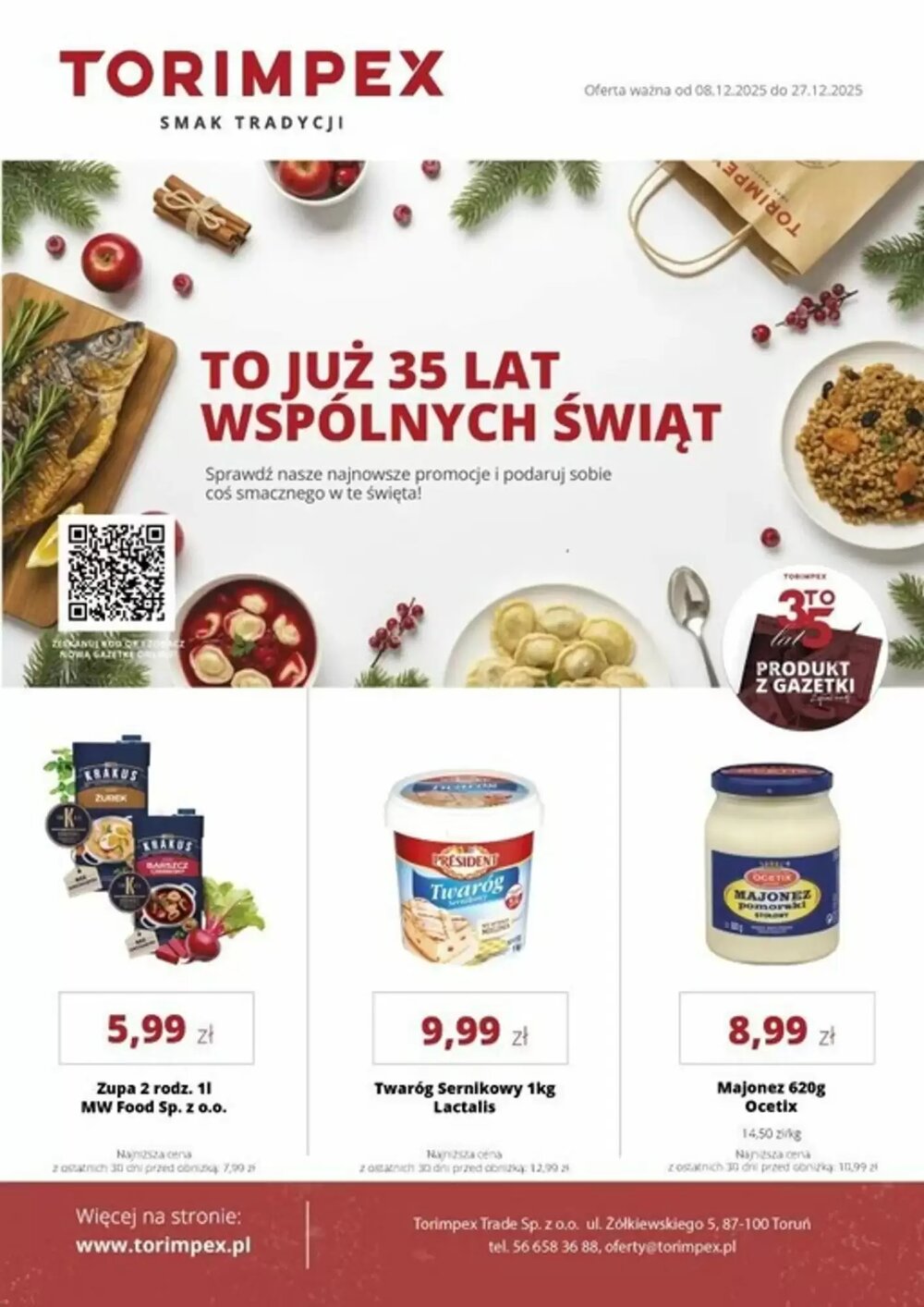 Gazetka promocyjna Torimpex  ważna od 08.12.2025 - Strona 1.