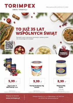 Gazetka promocyjna Torimpex  ważna od 08.12.2025