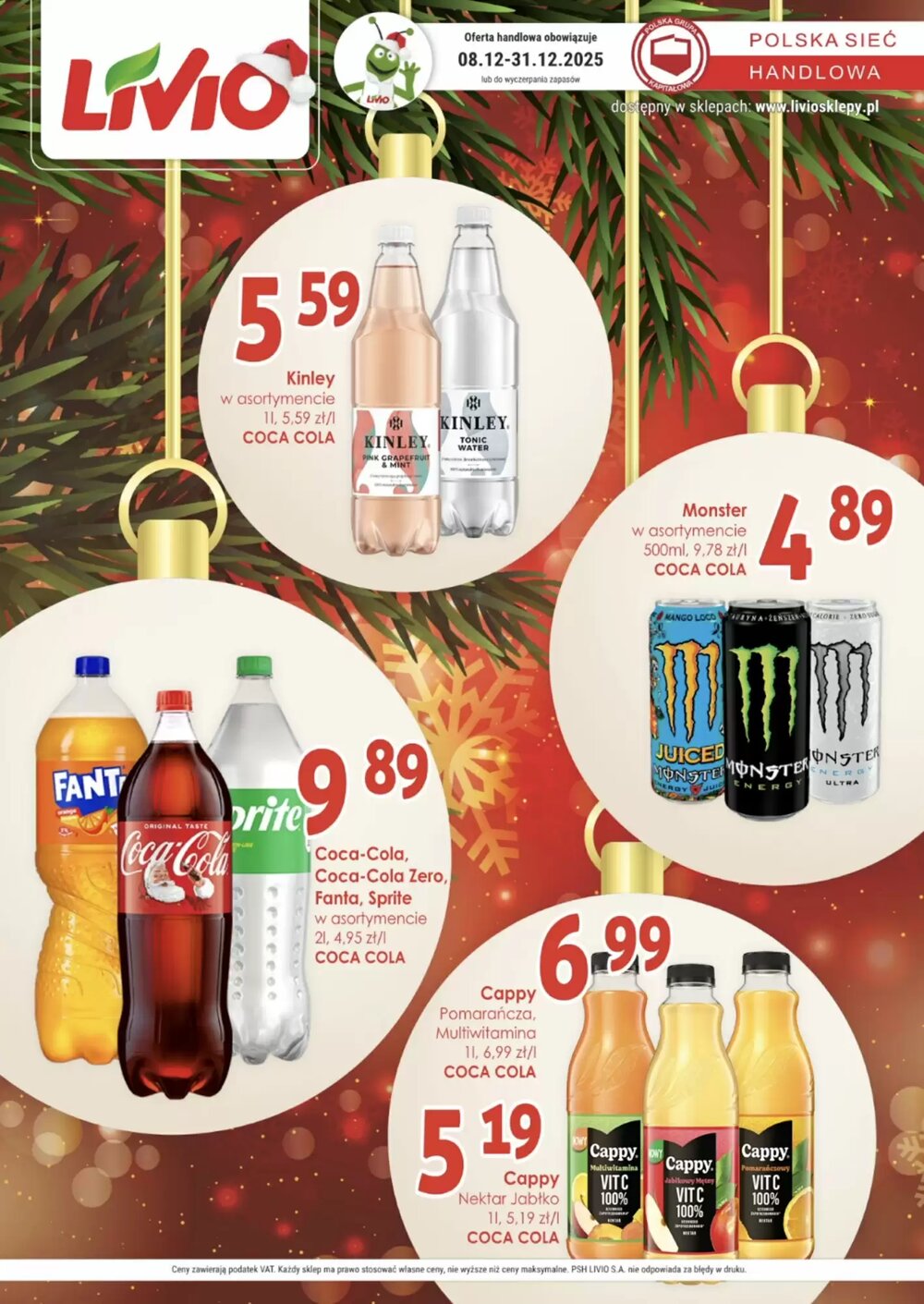 Gazetka promocyjna Livio  ważna od 08.12.2025 - Strona 1.