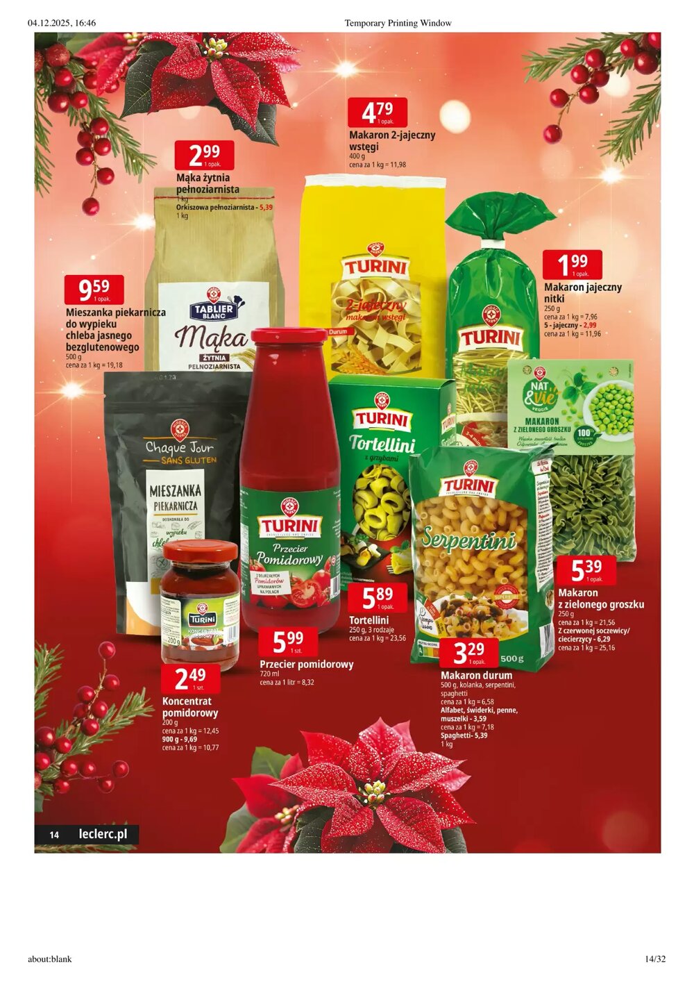Gazetka promocyjna E.Leclerc  ważna od 09.12.2025 - Strona 14.