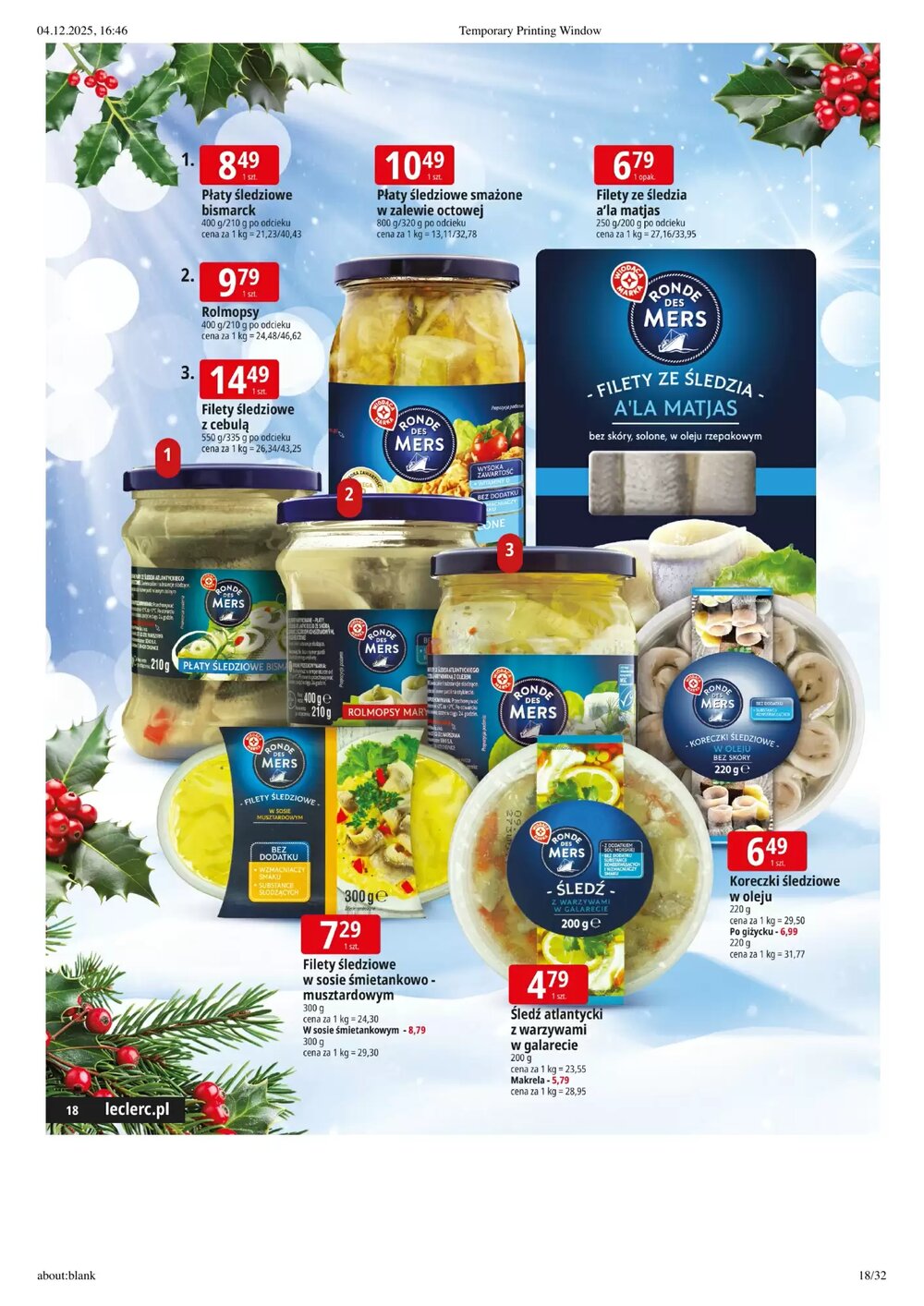 Gazetka promocyjna E.Leclerc  ważna od 09.12.2025 - Strona 18.