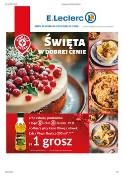 Gazetka promocyjna E.Leclerc ważna od 09.12.2025