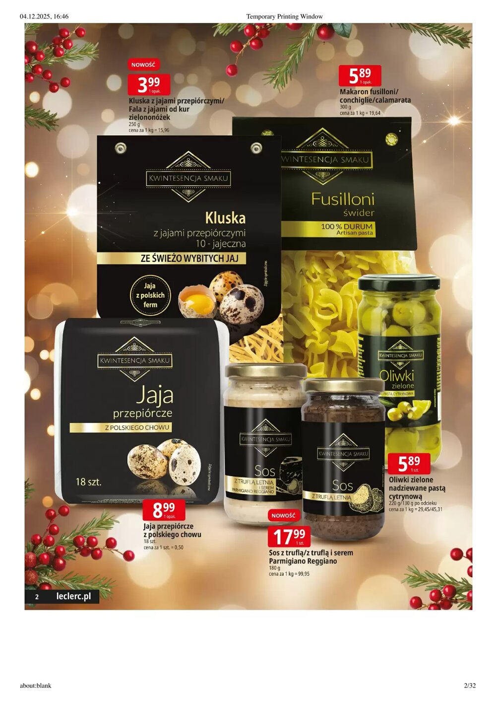 Gazetka promocyjna E.Leclerc  ważna od 09.12.2025 - Strona 2.