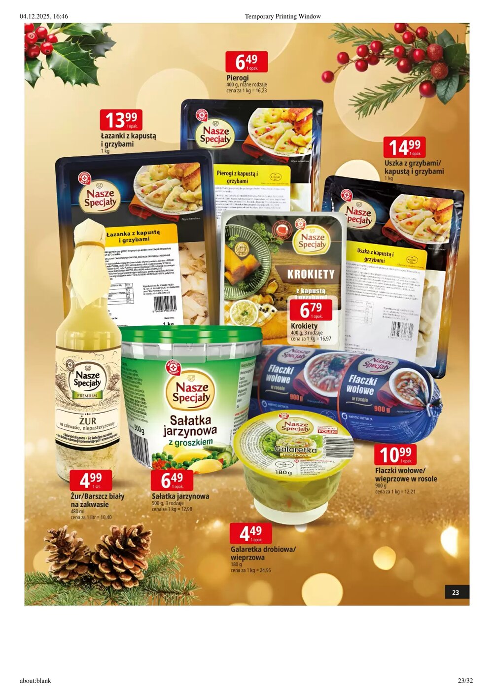 Gazetka promocyjna E.Leclerc  ważna od 09.12.2025 - Strona 23.