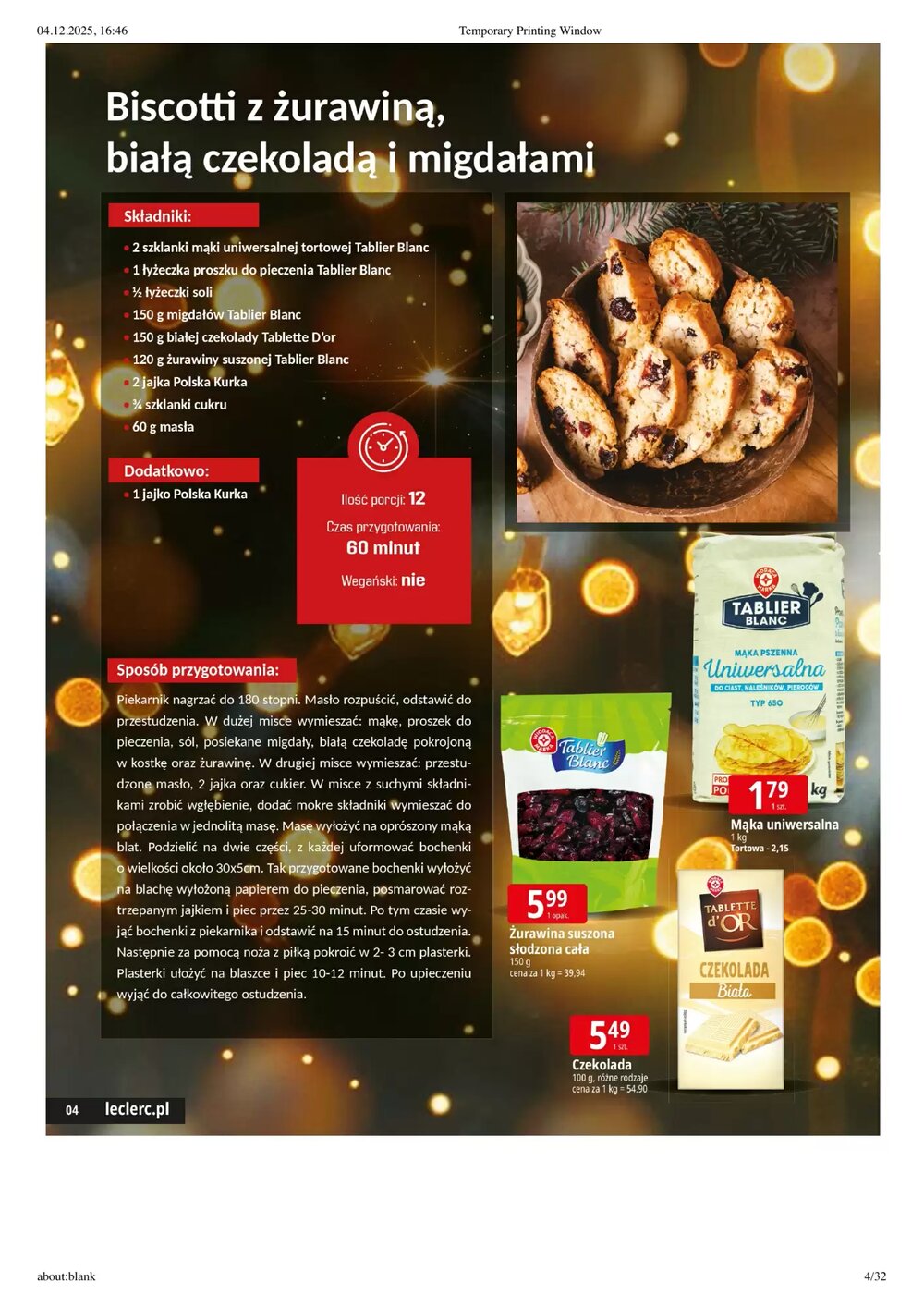 Gazetka promocyjna E.Leclerc  ważna od 09.12.2025 - Strona 4.