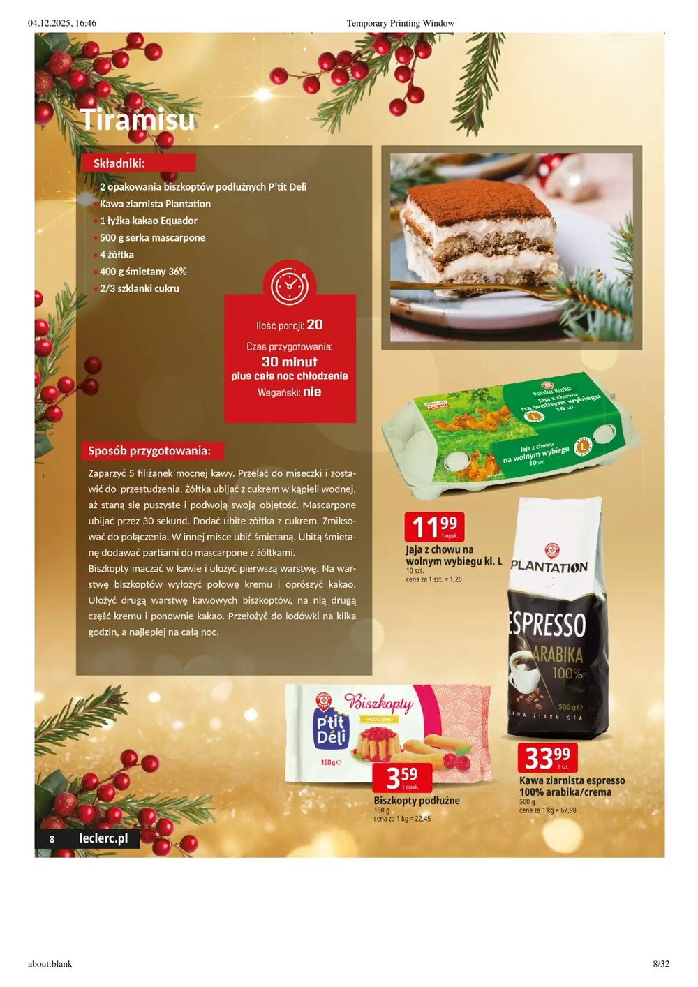 Gazetka promocyjna E.Leclerc  ważna od 09.12.2025 - Strona 8.