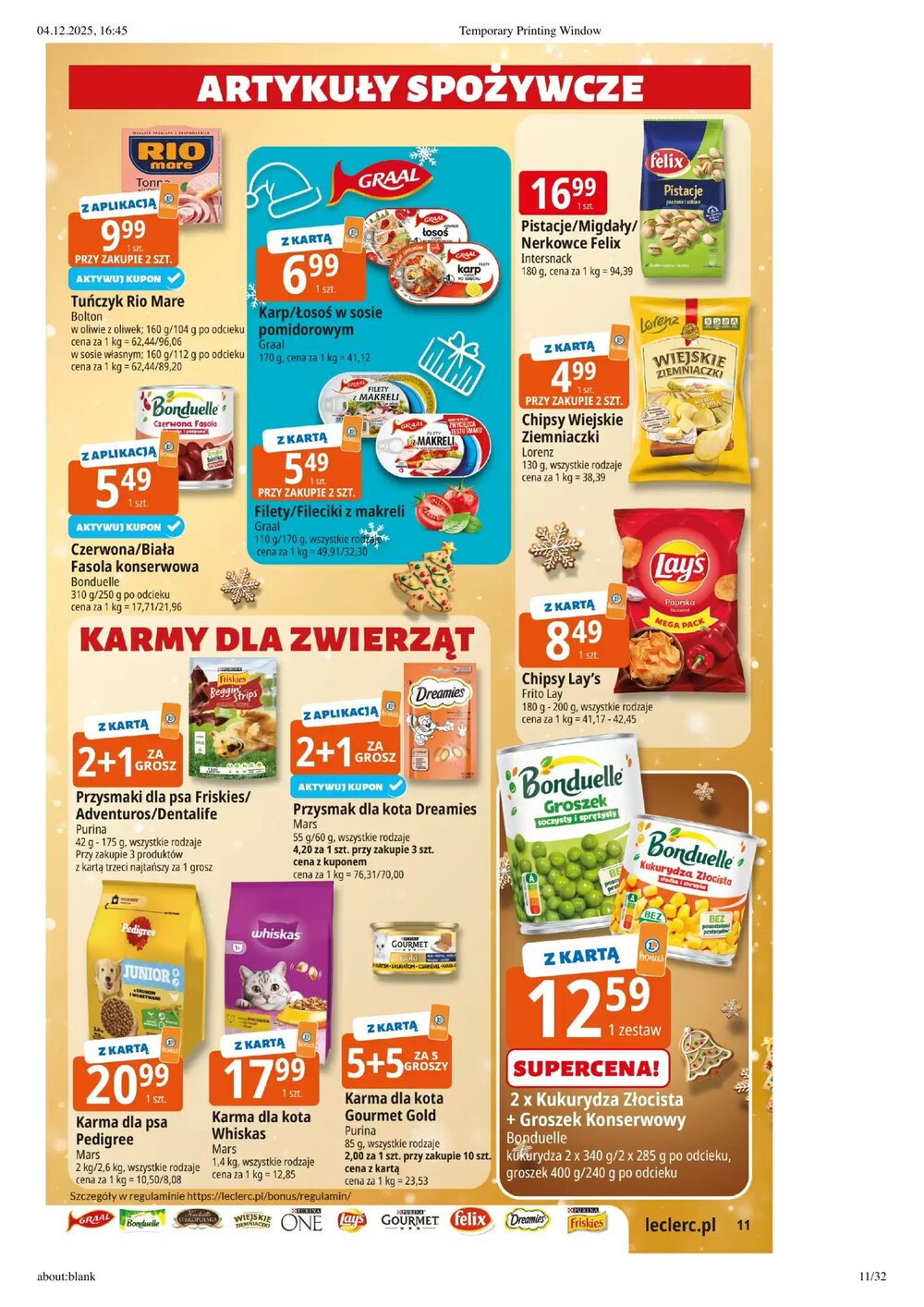 Gazetka promocyjna E.Leclerc  ważna od 09.12.2025 - Strona 11.