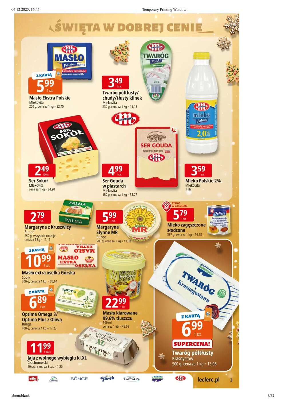 Gazetka promocyjna E.Leclerc  ważna od 09.12.2025 - Strona 3.