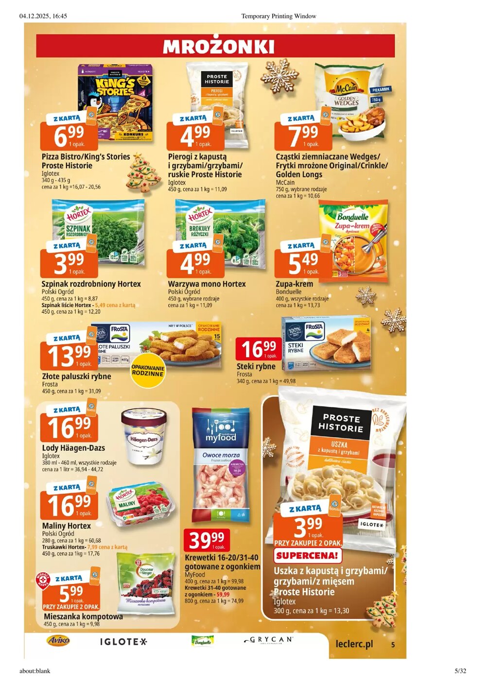 Gazetka promocyjna E.Leclerc  ważna od 09.12.2025 - Strona 5.