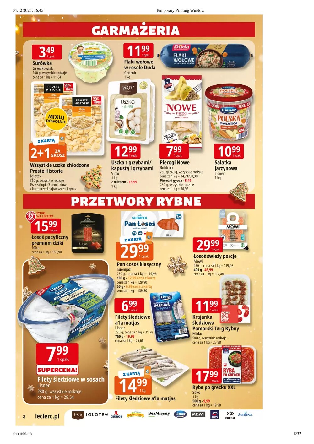 Gazetka promocyjna E.Leclerc  ważna od 09.12.2025 - Strona 8.