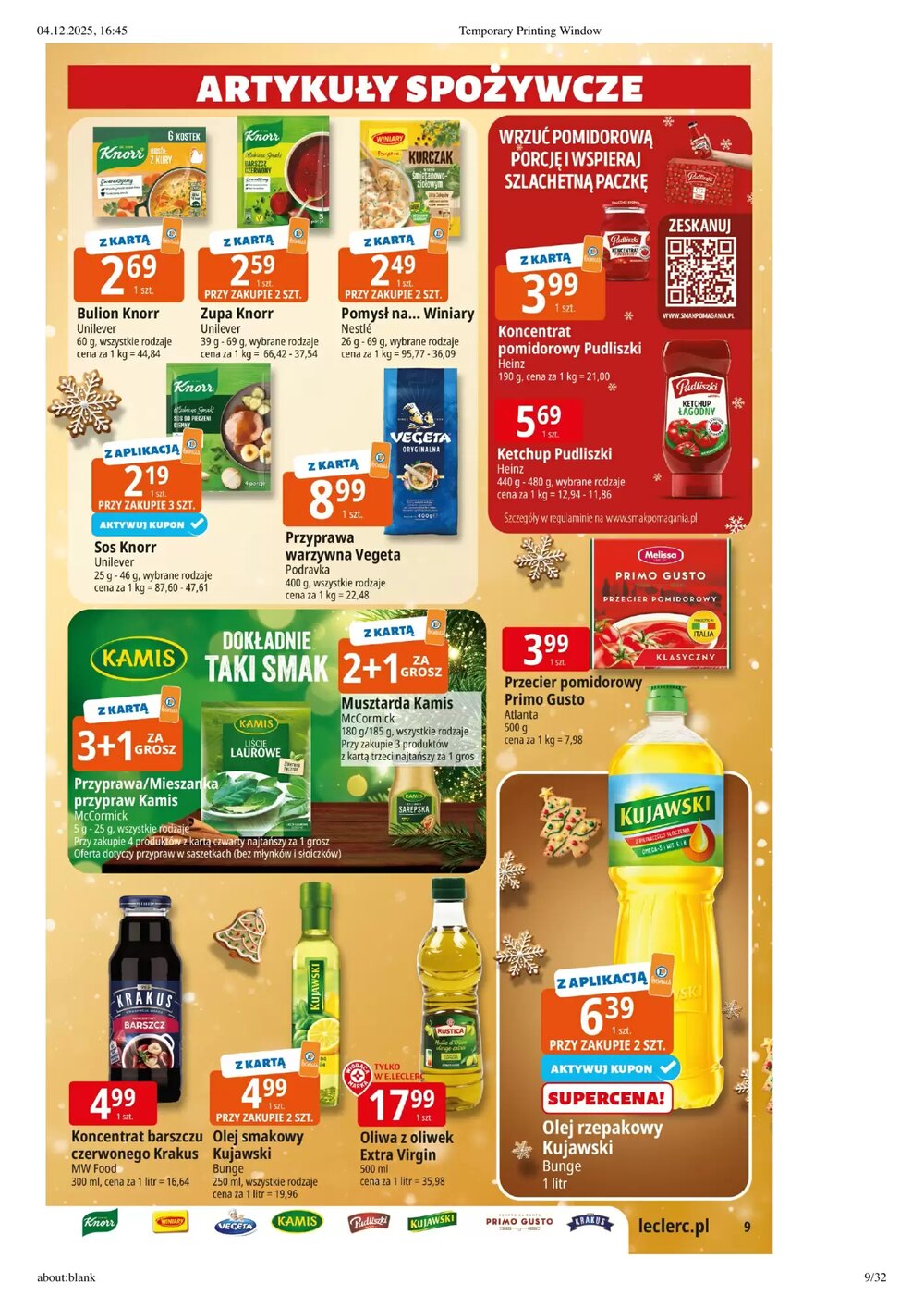 Gazetka promocyjna E.Leclerc  ważna od 09.12.2025 - Strona 9.