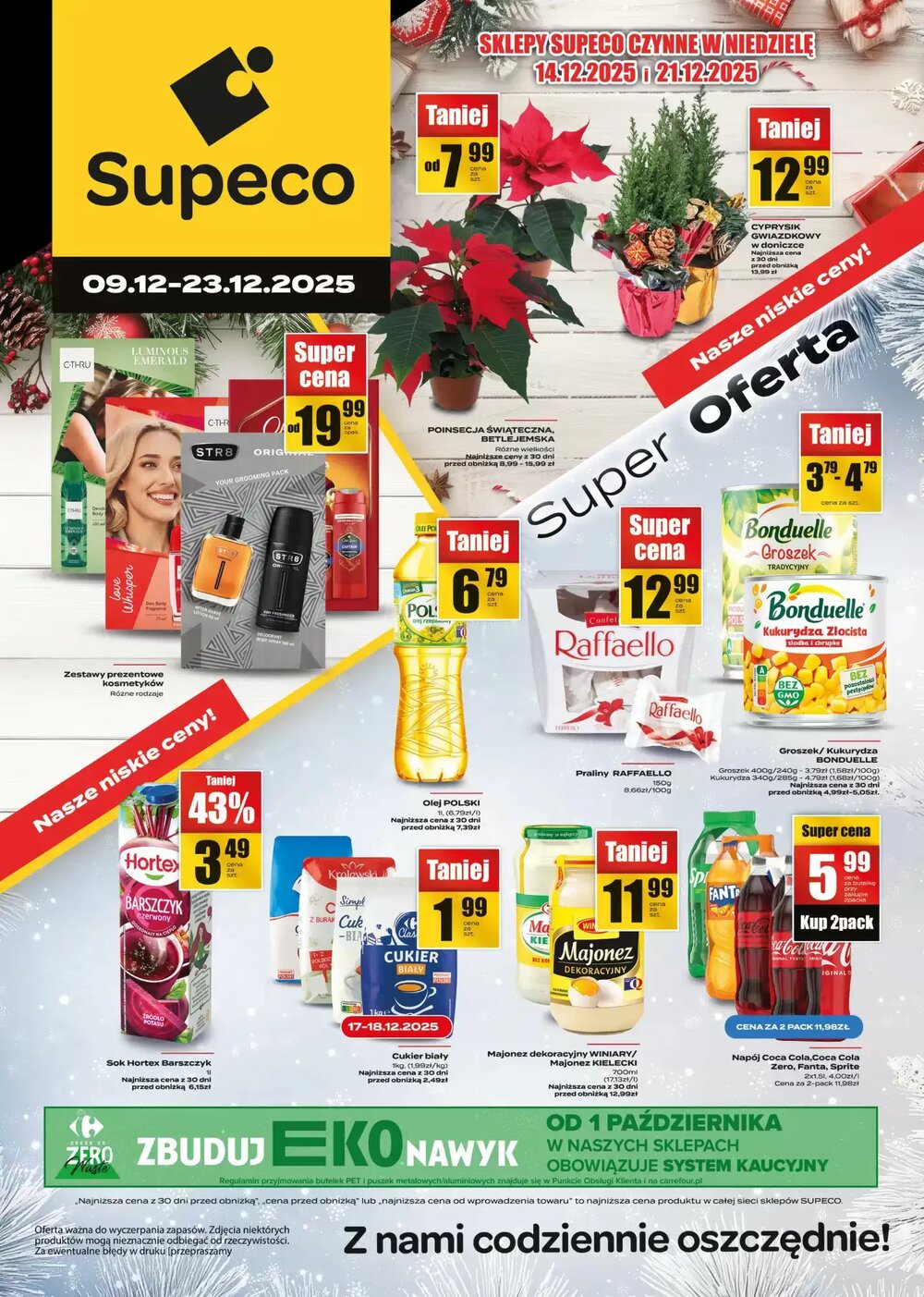 Gazetka promocyjna Supeco  ważna od 09.12.2025 - Strona 1.