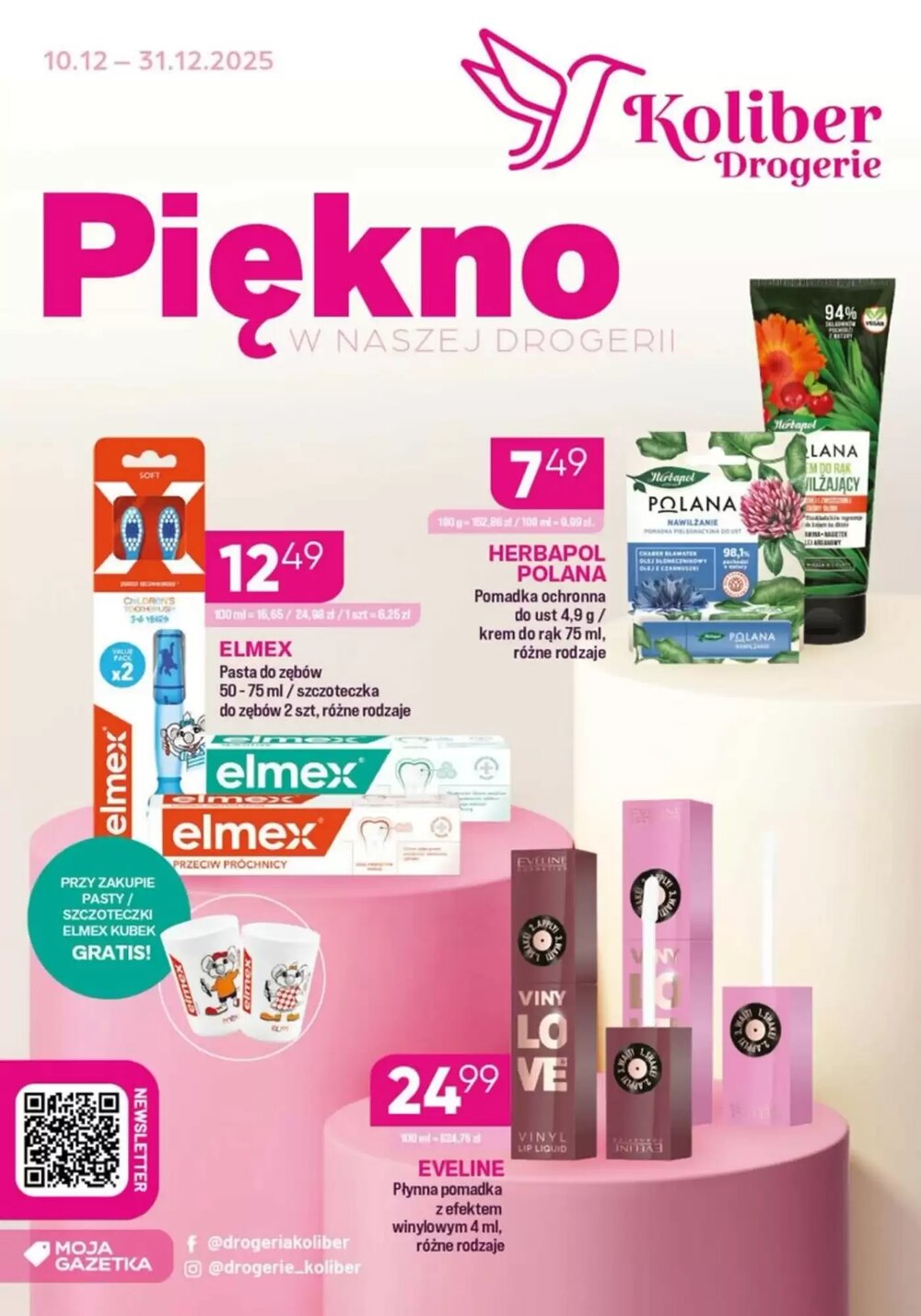 Gazetka promocyjna Koliber drogerie  ważna od 10.12.2025 - Strona 1.