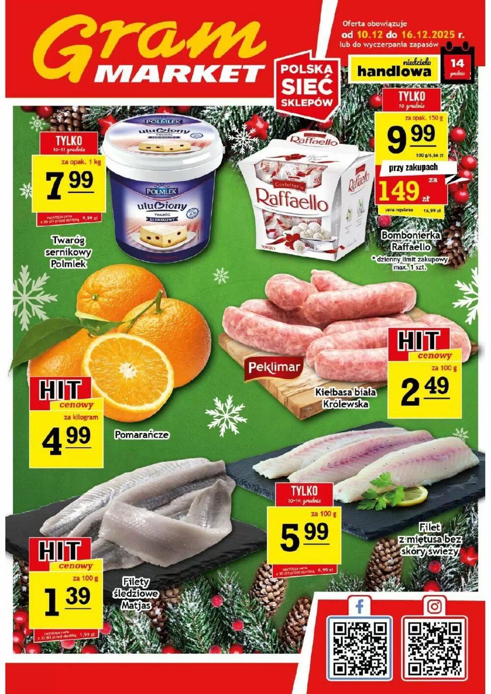 Gazetka promocyjna Gram Market  ważna od 10.12.2025 - Strona 1.